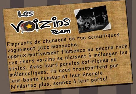Voizins Team Myspacegroupe